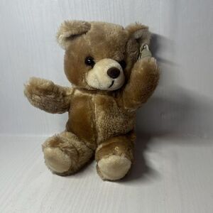 From the World of Smile International Inc Vintage 1991 Brown Teddy Bear Plush